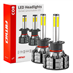 LED žiarovky hlavného svietenia H1 COB 4Side AMiO