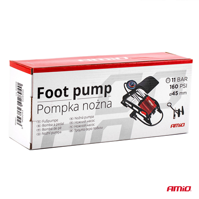 Nožná pumpa HQ 2xO45mm PU07