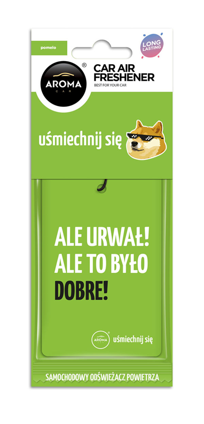 Osviežovač vzduchu AROMA CAR LETS SMILE Pomelo