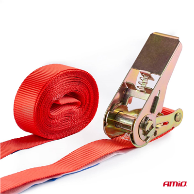 Upínací popruh s račňou 500kg 25mm 6m BELT-08