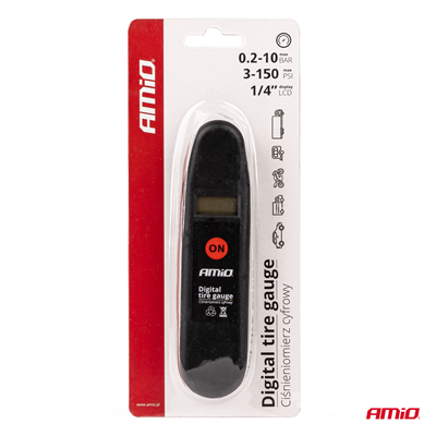Tlakomer 10 bar, 3-150 PSI AMiO-02940