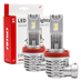 LED žiarovky hlavného svietenia H8/H9/H11/H16 X1 Series AMiO