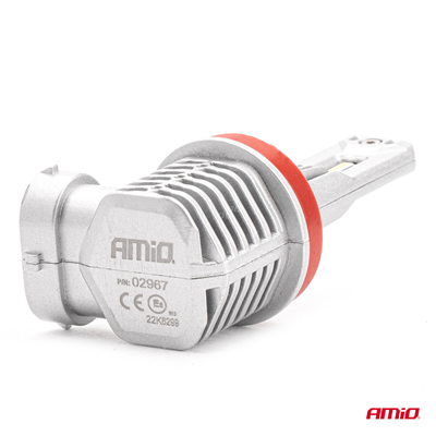 LED žiarovky hlavného svietenia H8/H9/H11/H16 X1 Series AMiO
