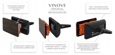 Osviežovač vzduchu do auta VINOVE PRESTIGE JEWELERY LINE MIAMI