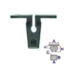 ROMIX 15509 Rozpínací matice pro plastové prahy