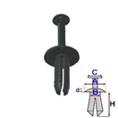 ROMIX 605064 Příchytka do motorového prostoru
