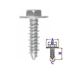 ROMIX 45188 Samořezný šroub s podložkou univerzální