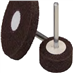 40x12x6 mm, 4S Medium - Brusné rouno UNITIZED na stopce