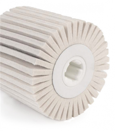 100X100X19 mm, D3/H25 Soft - plstený lamelový valček
