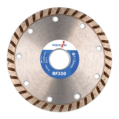 115x22 mm BF350 - Diamantový rezný kotúč na betón STANDARD