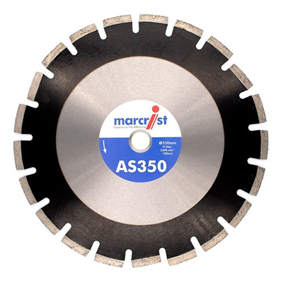 350x25,4 mm AS350 - Diamantový rezný kotúč STANDARD