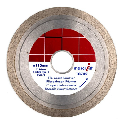 115x22 mm TG750 - Diamantový rezný kotúč na obkladačky PROFI