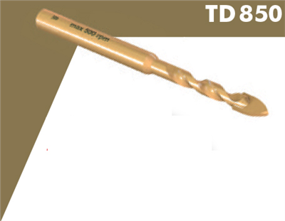 Sada vrtákov 6 a 8 mm TD850 - Vrták do tvrdého kovu na obkladačky PREMIUM PROFI