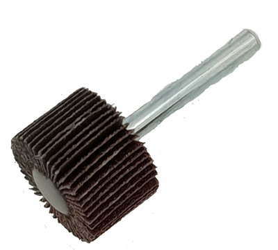 40X10X6 mm K120 - Lamelový kotouč na stopce