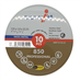 115x1,0x22,2 INOX T41 - sada 10 ks v kovovej krabici - 850 P