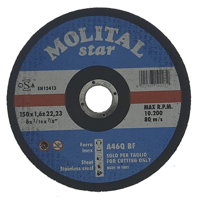 150x1,6x22,2 A46Q-BF - STAR LINE