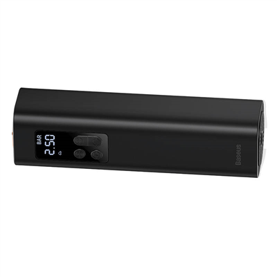 Mini car compressor Baseus (black)