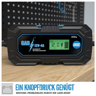 AUTOMATICKÁ NABÍJEČKA BATERIÍ GAB 12V/6V-4A