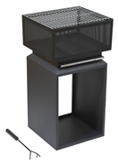 Cattara 13007 Ohniště CUBE s mřížkou 74cm CATTARA