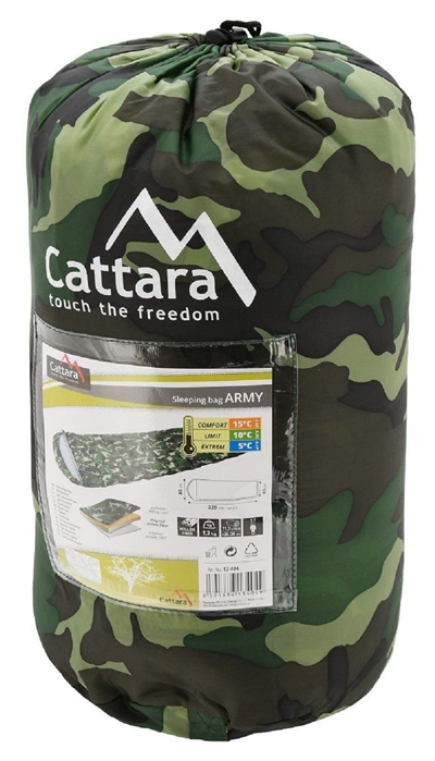 Spací pytel dekový ARMY 5°C CATTARA