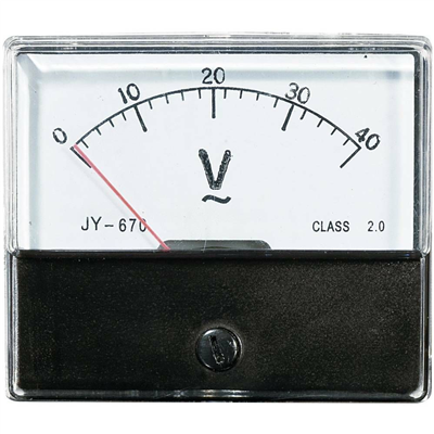Analogové panelové měřidlo VOLTCRAFT AM-70X60/40V 40 V CONRAD