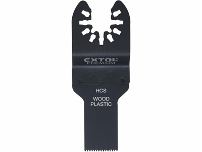 List pilový zanořovací na dřevo 2ks, 10mm, HCS EXTOL-PREMIUM