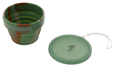 Silikonová skládací miska ARMY 550ml CATTARA