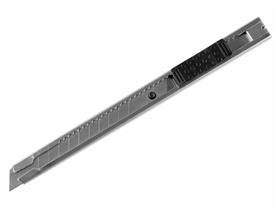 Nůž ulamovací celokovový nerez, 18mm, s Auto-lock, NEREZ EXTOL-CRAFT