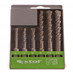 Vrtáky SDS PLUS příklepové do betonu, 6ks, Ř5-6-8x110mm, Ř8-