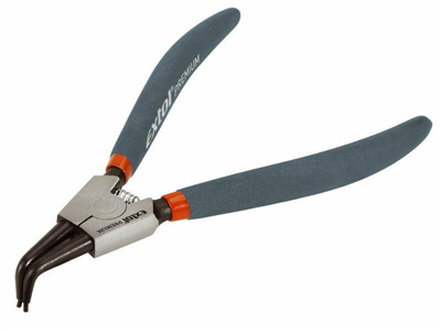 Kleště seeger zahnuté vnější, 175mm, CrV EXTOL-PREMIUM