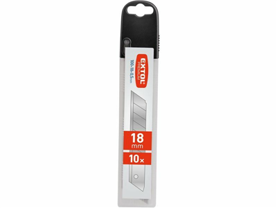 Břity ulamovací do nože, 18mm, 10ks EXTOL-PREMIUM