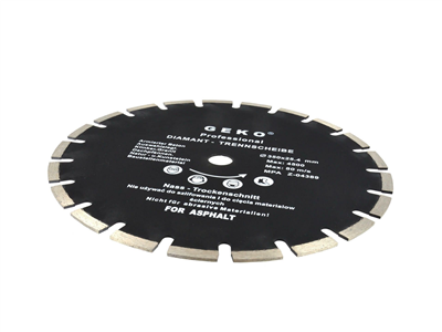 Kotouč řezný diamantový segmentový na asfalt 350x25,4mm GEKO