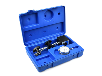 Magnetický stojan, stativ + úchylkoměr 0-10/0.01mm GEKO