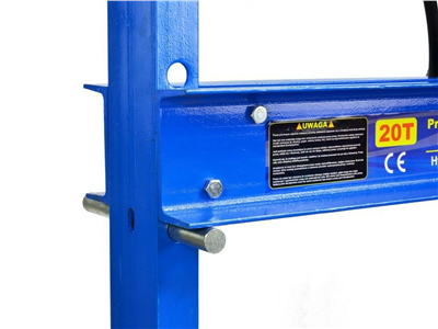 Hydraulický dílenský lis 20t s manometrem a dvourychlostní pumpou GEKO