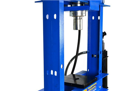 Hydraulický dílenský lis 20t s manometrem a dvourychlostní pumpou GEKO