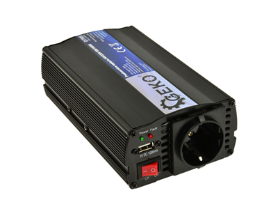Měnič napětí 24V/230V, 500/1000W GEKO