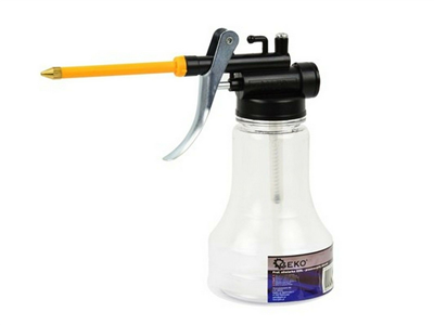Olejnička s flexibilním hrdlem transparentní, 250 ml, GEKO