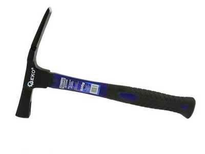 Kladivo zednické 600g, pogumovaná rukojeť GEKO