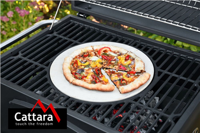 Grilovací plát kulatý PIZZA (pro grily 13040,13043) CATTARA