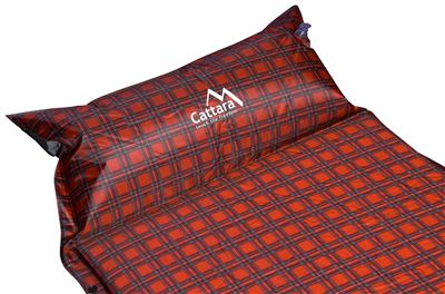 Karimatka samonafukovací 190x60x3,8cm s polštářem KILT CATTARA