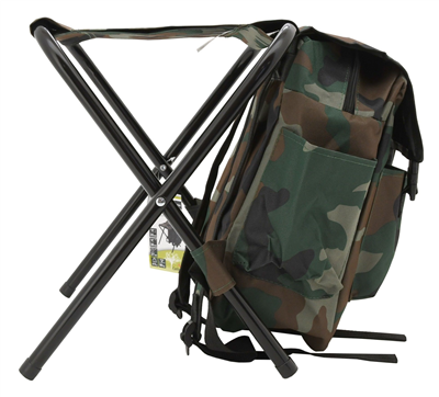 Židle skládací s batohem OLBIA ARMY CATTARA
