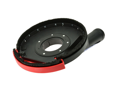 Odsávací kryt s kartáčovým věncem pro úhlové brusky 180mm GEKO