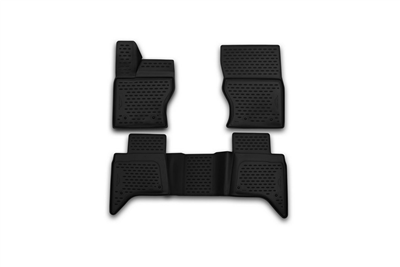3D Gumové koberce LAND ROVER Range Rover, 2015-> SIXTOL