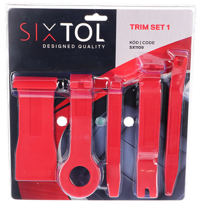 Sada k demontáži čalounění MECHANIC TRIM SET 1, 5ks SIXTOL