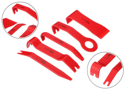 Sada k demontáži čalounění MECHANIC TRIM SET 1, 5ks SIXTOL