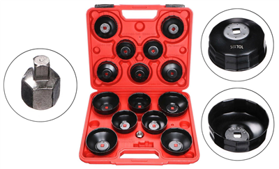 Násadkové klíče na olejové filtry MECHANIC OIL WRENCH 14, 1/2