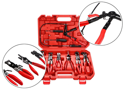 Kleště na hadicové spony MECHANIC HOSE CLAMP SET 9 SIXTOL