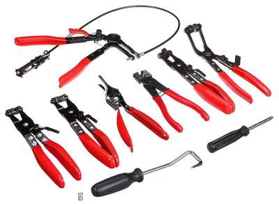 Kleště na hadicové spony MECHANIC HOSE CLAMP SET 9 SIXTOL
