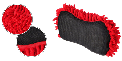 Houba na mytí auta CAR DETAILING WASH 1, 24 x 12,5 x 6cm, černo-červená SIXTOL