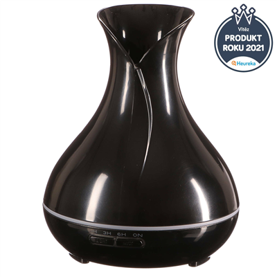 Aroma difuzer Vulcan černý lesk 350ml SIXTOL